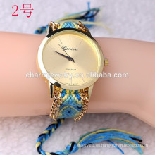 El último reloj de la pulsera con la venda de la armadura / los relojes de señora para las mujeres BWL23